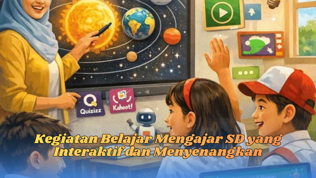 kegiatan belajar mengajar SD