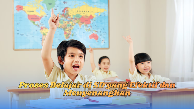 proses belajar di SD